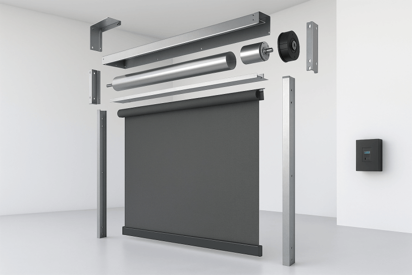 Armarios de control para exutorios automáticos